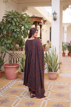 Premium Cotton Embroidered Kurti Pant Dupatta Set