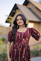 Premium Printed Cotton Designer Kurti