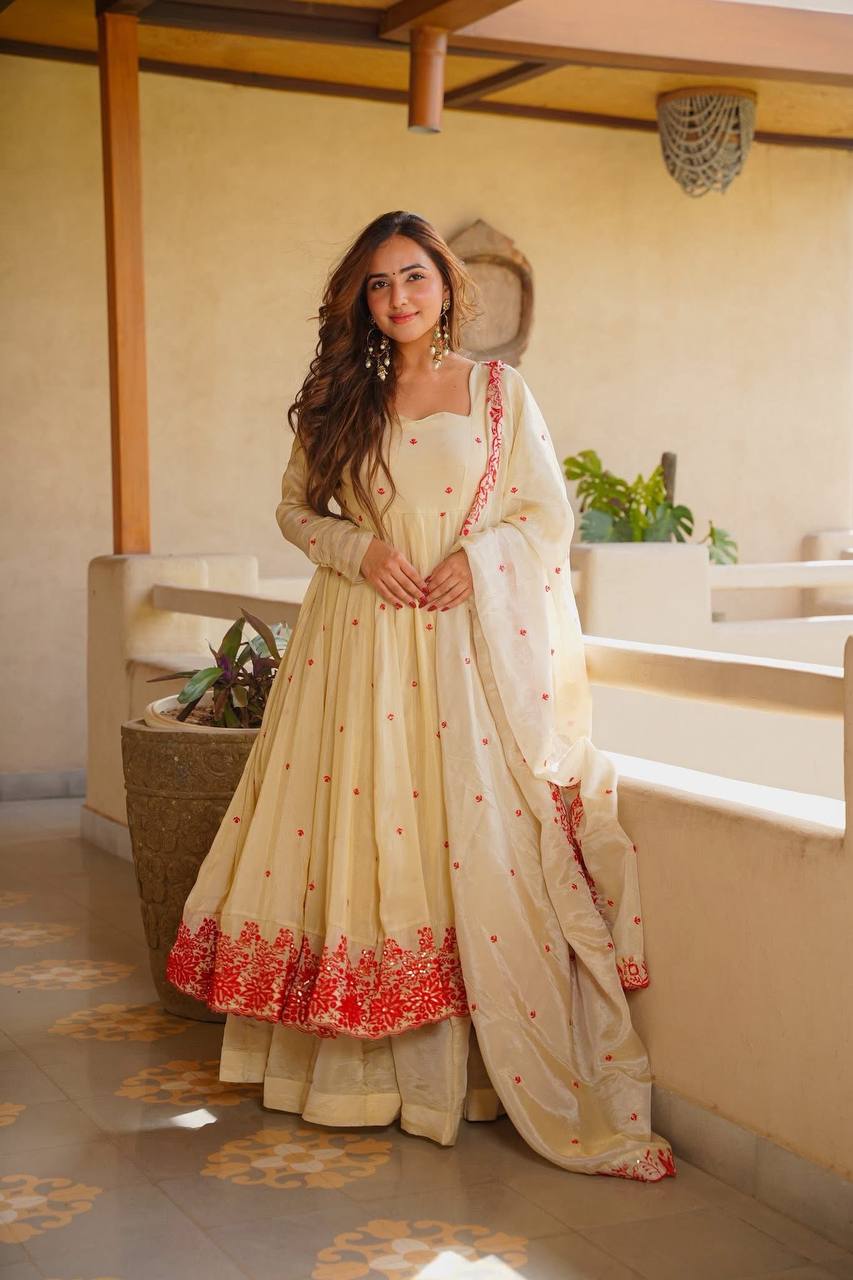 Raksha Bandhan Special Anarkali Suit
