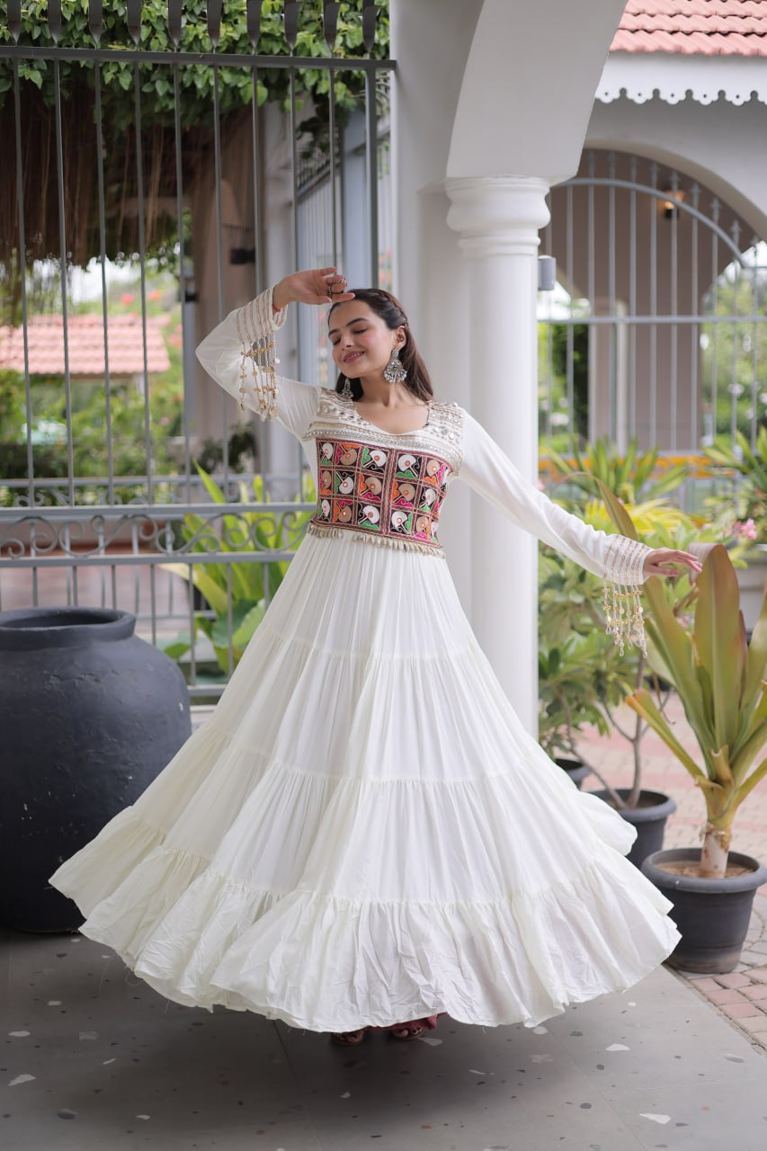 garba gown for women