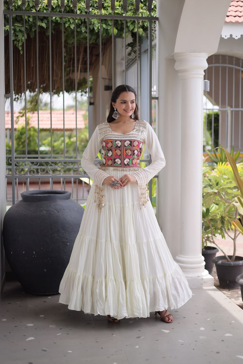 garba gown for women
