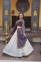 Premium Designer Lehenga Choli with Embroidered Dupatta