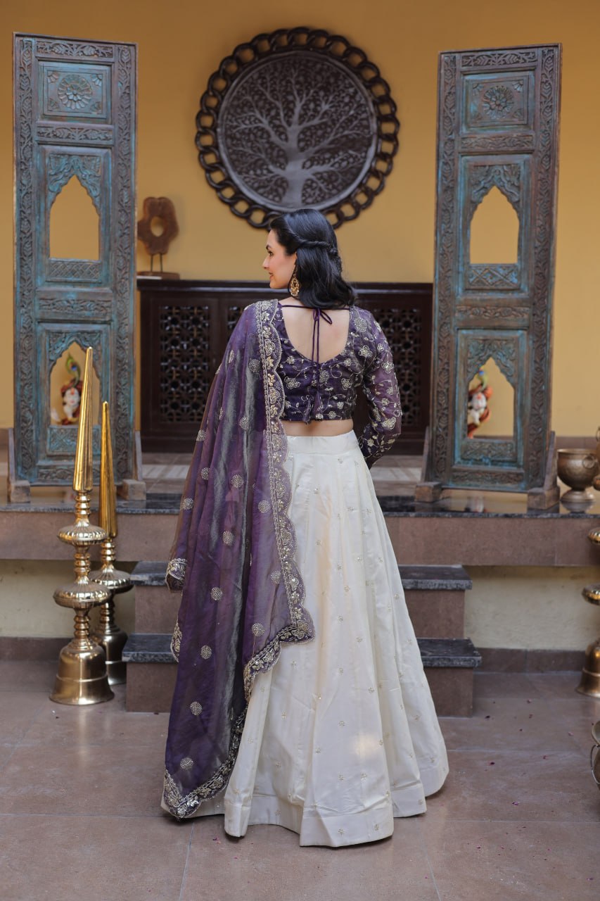 Premium Designer Lehenga Choli with Embroidered Dupatta