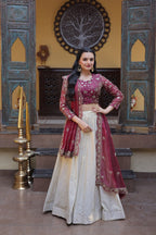 Premium Designer Lehenga Choli with Embroidered Dupatta