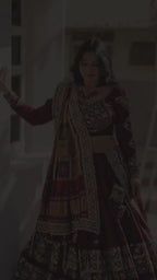 Premium Heavy Flair Muslin Cotton Lehenga Choli with Mirror Work