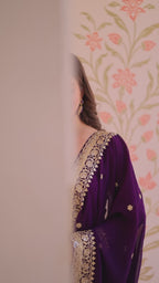 Premium Designer Embroidered Gown with Dupatta Set