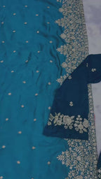 Sonakshi Velvet Embroidered Suit Set with Dupatta