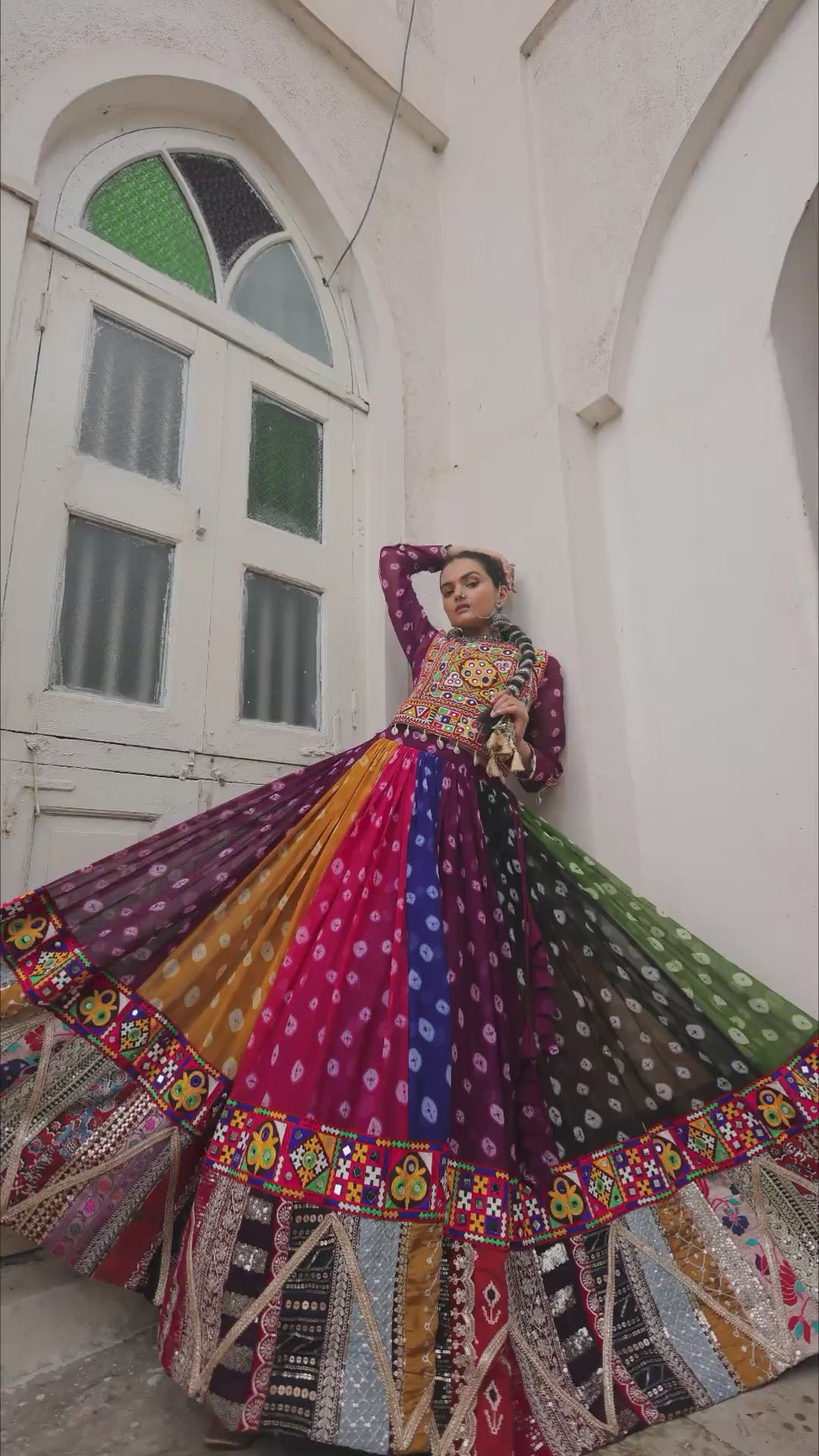 designer navratri lehenga choli