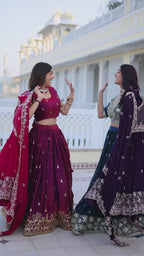 Premium Fox Blooming Lehenga Choli with Dupatta for Women – Wedding & Party Wear Set