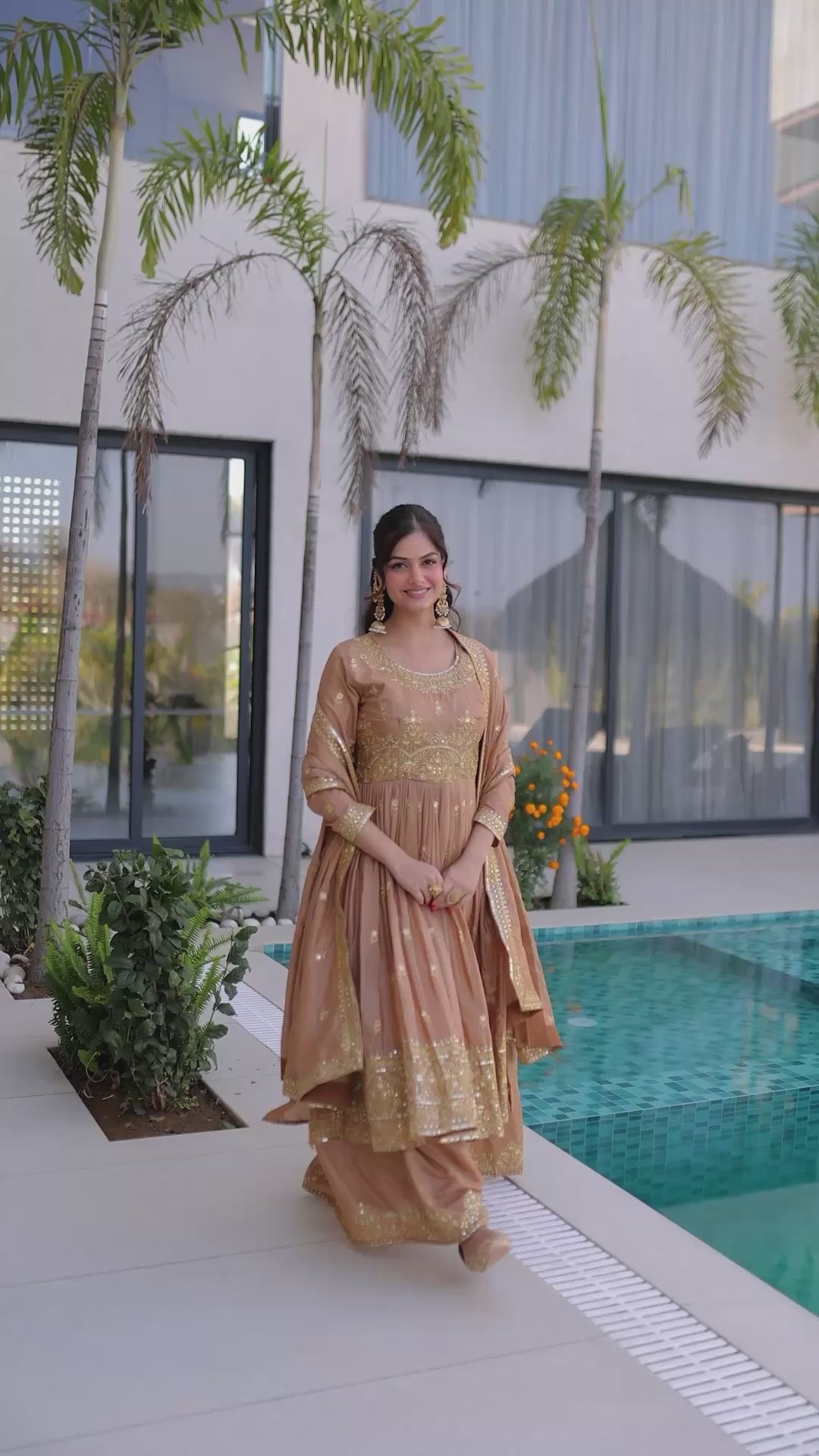 Premium Super Silk Sharara Set with Dupatta for Women – Designer Festive Outfit