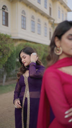 Premium Embroidered Kurti Pant & Dupatta Set